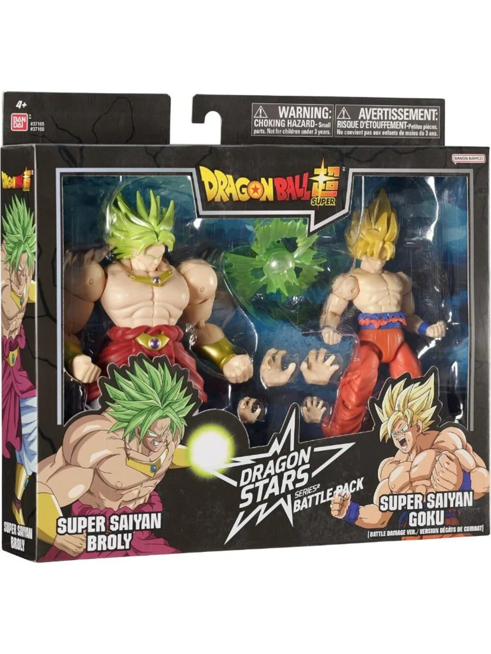 Super Saiyan Goku vs Broly Battle Pack Action Figures - Dragon Ball Super